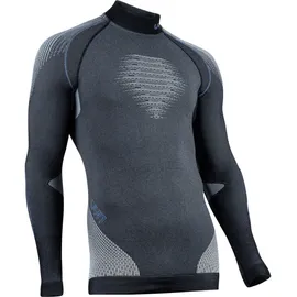 Uyn Evolutyon langarm Funktionsshirt Turtleneck Herren anthrazit melange/nude/avio XXL,