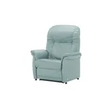 HIMOLLA Sessel 7706 Leder 101 x 112 x 101 cm Blau elektrisch