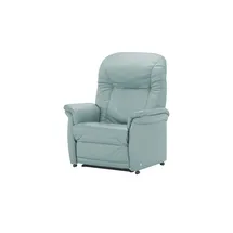 HIMOLLA Sessel 7706 Leder 101 x 112 x 101 cm Blau elektrisch