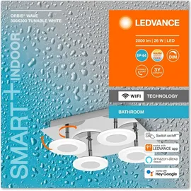LEDVANCE Smart+ Orbis Wave IP44 30 cm Tunable White
