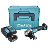 Makita DGA 520 ST1JX1 inkl. 1x Akku 5,0 Ah + Ladegerät + Makpac