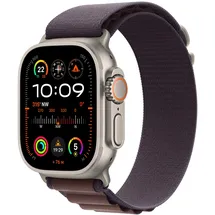 Apple Watch Ultra Alpine Loop 49 mm Indigo Titan Natur Small