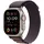 Apple Watch Ultra Alpine Loop 49 mm Indigo Titan Natur Small