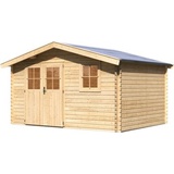 Woodfeeling Felsenau 5 3,72 x 2,82 m natur