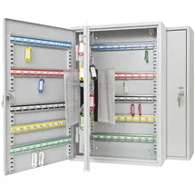 Wedo Schlüsselschrank XL mit Standardschloss, für 200 Schlüssel, lichtgrau