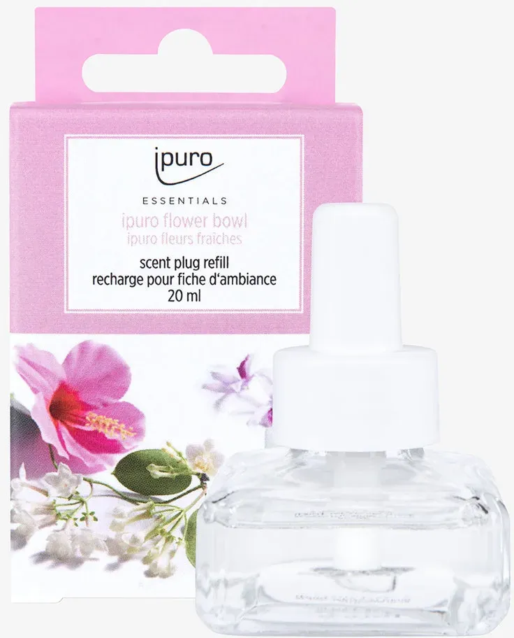 ipuro ESSENTIALS flower bowl, Flasche, Flüssigkeit, Bernstein, Bergamotte, Karda