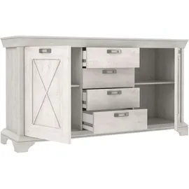 99rooms Mirsha Esszimmer-Set Pinie Weiß