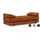 Innovation Living Schlafsofa Sigmund Drip Cord Burnt Orange
