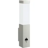 VidaXL Außenwandleuchte Silber 10.5 x 6 x 35 cm