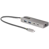 Startech StarTech.com 3-Port USB-C Hub, with 2.5 Gigabit Ethernet 100W Power Delivery Pass-Through, 10Gbps, 2X USB-A/1x USB-C, Mini USB Hub, USB C auf USB