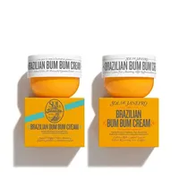 Sol de Janeiro Körpercreme Sol de Janeiro Brazilian Bum Bum Cream 2er Set, Praktisches 2er Set für reichhaltige Körperpflege weiß