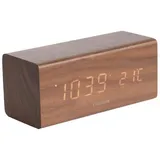 Karlsson Wecker Block braun