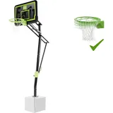 EXIT TOYS EXIT Galaxy Basketballkorb zur Bodenmontage mit Dunkring - Black Edition