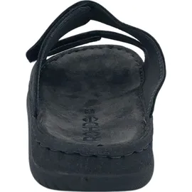 ROHDE Pantoletten Clogs Leder Klettverschluss Alassio 6240, Größe:41 EU