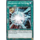 LDS2-DE021 - Drachenodem der Zerstörung - Common - DE - im Set mit Ultrapro Toploader - Yugioh