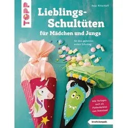 RAYHER 77717000 Buch: Lieblings-Schultüten, nur in deutscher Sprache