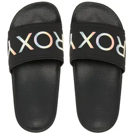 Roxy Sandale ROXY "Rg Slippy Ii", Mädchen, Gr. 12(29), schwarz, Synthetik, Schuhe Sandale