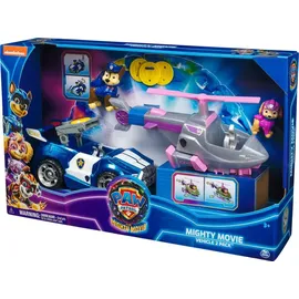 Spin Master Paw Patrol The Movie 2er Set Fahrzeuge Filmhund Figuren, Skye Chase 2er Pack Funkauto Hubschrauber