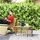 Outsunny Gartentisch 65 x 65 x 43 cm Beige