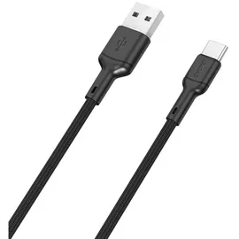 DUDAO USB-A auf USB-C 1 m Schwarz