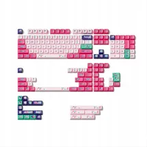 nuphy Tastenkappen für Gaming Tastatur KDA Dye-sub, MX-Stößel - ISO/ANSI (Englisch Tastaturlayout) Kompatibilität mit Allen gängigen mechanischen Tastaturen