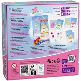 HABA Einhorn Glitzerglück Magischer Würfelspaß Pink