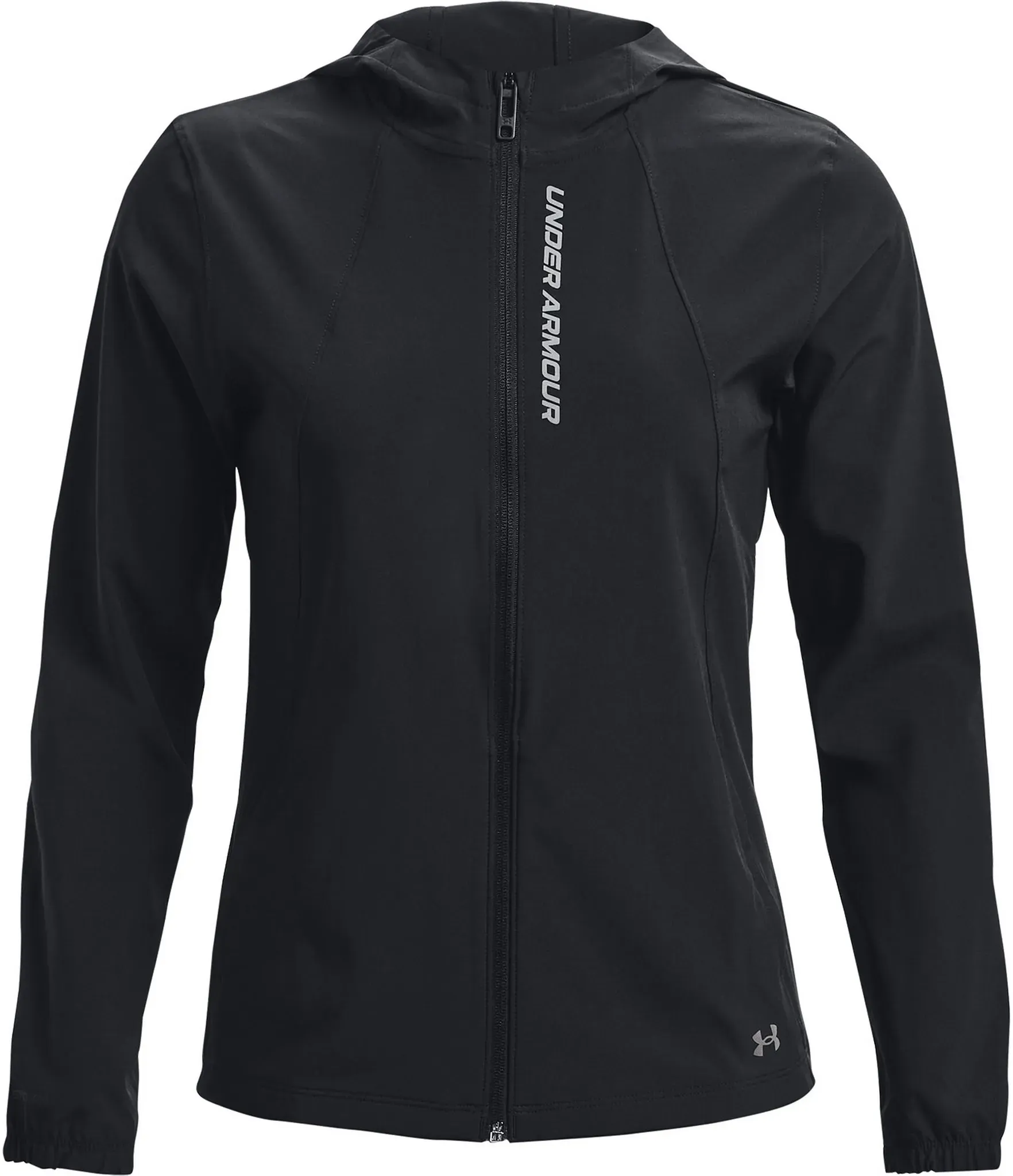 Under Armour OutRun the Storm Laufjacke Damen in black, Größe XL - schwarz