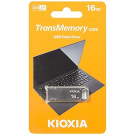 Kioxia TransMemory U366 16GB 3.0 USB Dateiübertragung auf PC/MAC LU366S016GG4