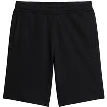 Superdry Herren Sweatshort - Essential Logo Jersey Shorts, kurze Hose, einfarbig Schwarz 2XL