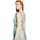 Cartoon Midikleid Grün/Violett 44