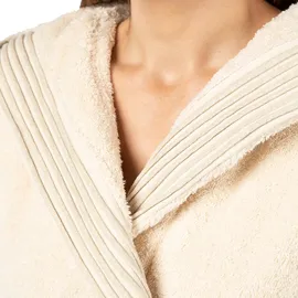 Möve Bademantel Wellness Beige S