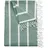 BUTLERS Surfside Strandtuch 200 x 180 cm grün/weiß