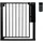 Badabulle Treppenschutzgitter Safe & Pass 75-81,5 cm Schwarz
