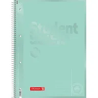 Brunnen Collegeblock Student Premium 1067925154 A4, Außenrand, 90 g/m2, 80 Blatt, liniert