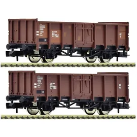 Fleischmann 2-tlg. Set: Offene Güterwagen 6660138 N