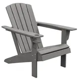 Outsunny Adirondack Gartenstuhl 75 x 87 x 90 cm grau