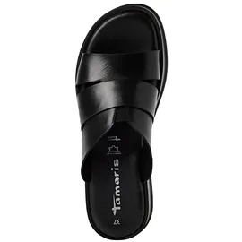 TAMARIS Pantolette Damen Keilabsatz schwarz,EU 39