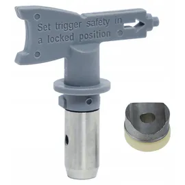 rosfix Hochdruck-Lackierdüse Modell 231 – 0,031" Öffnung | 10 cm Sprühbreite | Für Spachtel, Elastomere, Brandschutzfarben, Hydroisolierung
