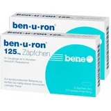 2x Ben-U-Ron 125 mg Suppositorien 2x10 St Säuglings-Suppositorien