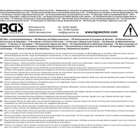 BGS Kraft-Steckschlüssel-Einsatz-Satz Sechskant, tief Antrieb Innenvierkant 12,5 mm SW 10 - 24 mm 10-tlg.