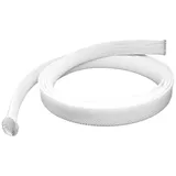 conecto CC50325 Universeller Polyester-Kabelschlauch, selbst zusammenziehend, Ø 20mm, 1,80m, weiß