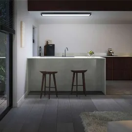 Philips Hue White Ambiance Aurelle Panelleuchte, 120x30cm, - Weiß