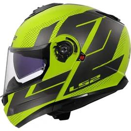 LS2 Strobe II Code Grau/Neon-Gelb S