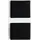 adidas Tennis Schweißband Black / Black / White S