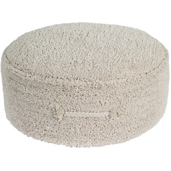 Lorena Canals - Chill Pouf, 50 x 50 cm, natur