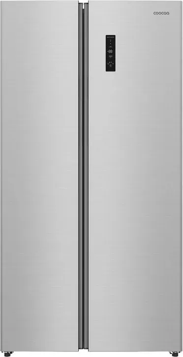 coocaa Side-by-Side Kühlschrank 541L, Total No Frost, Multi-Air-Flow-System, Dual-Inverter-System, UAP-Luftreinigung, Super-Gefrieren, Super-Kühlen, antibakterielle Türdichtung, elektronische Temperaturregelung, Energieklasse E, SBS-558WPE