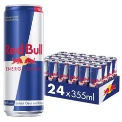 Red Bull Energydrink 335ml (Karton von 24. inkl. 6€ Pfand)