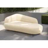 DOMO collection »Poika Bezug Fellimitat«, (3 tlg.), Formschönes Outdoor-Highlight, ideal für Balkon, Terrasse, Garten