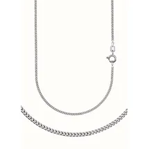 FIRETTI Collierkettchen FIRETTI "Schmuck Geschenk Silber 925 Halskette Panzerkette diamantiert" Gr. 42, silber (silberfarben), Halsketten, Damen, 42, Silber 925 (Sterlingsilber), B: 1,7mm, Made in Germany, B:1,7mm