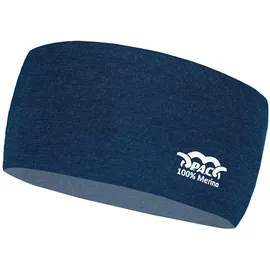 P.A.C. Merino Headband, One Size, Navy